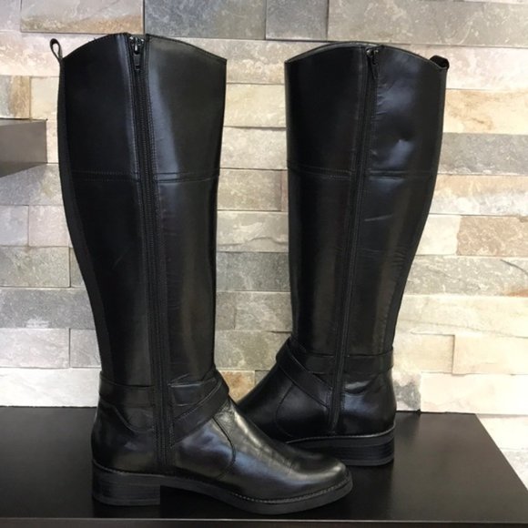 Bandolino Jiman Tall Leather Riding Boot - Picture 5 of 15